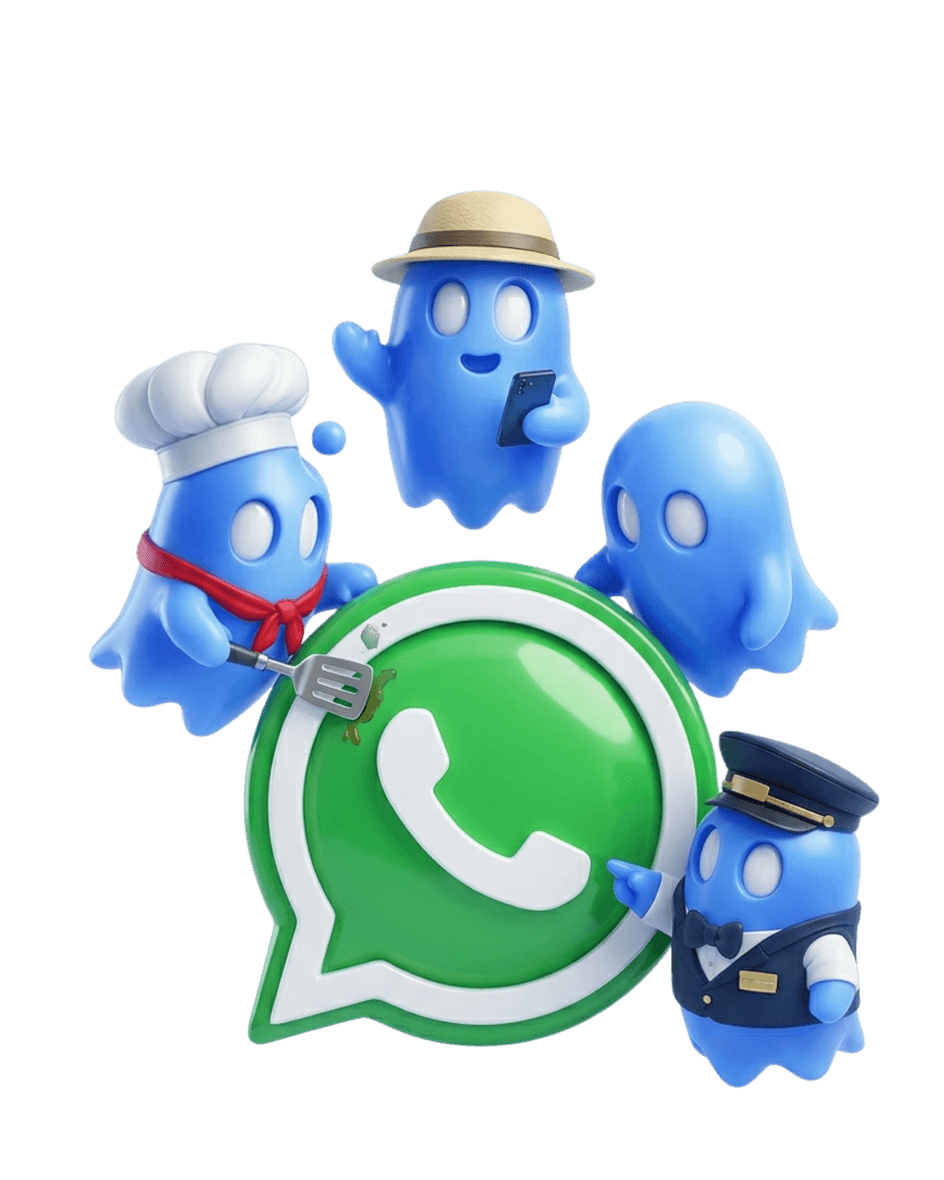 Agentes IA especializados para WhatsApp